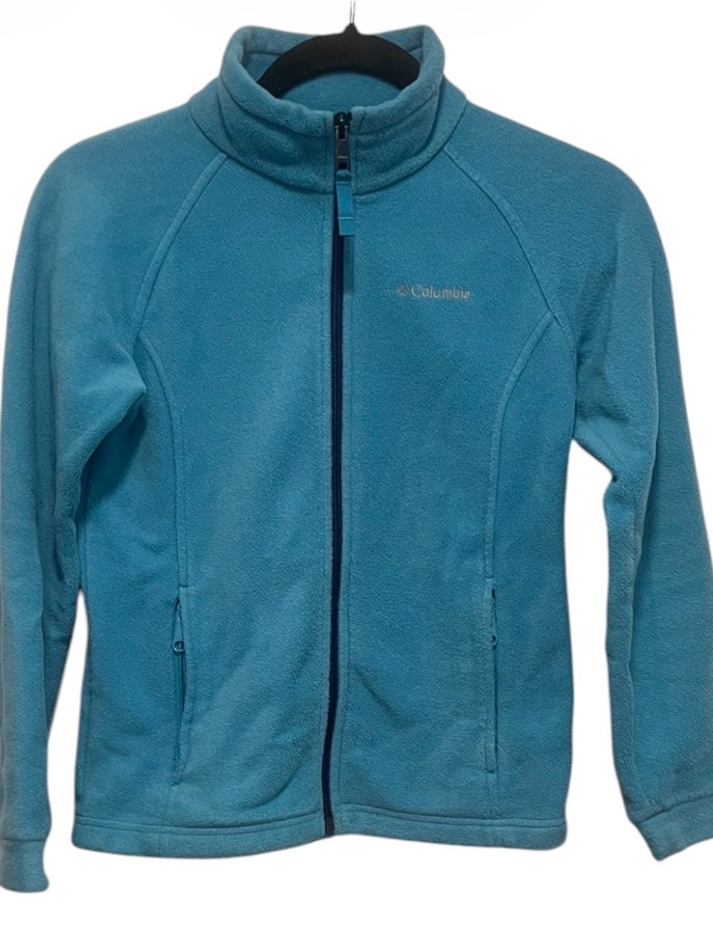 Columbia Kids Medium Teal Full Zip Fleece Jacket